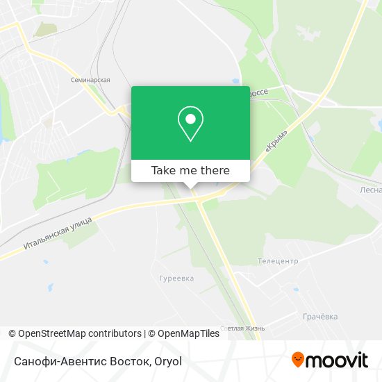 Санофи-Авентис Восток map