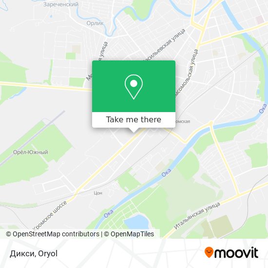 Дикси map