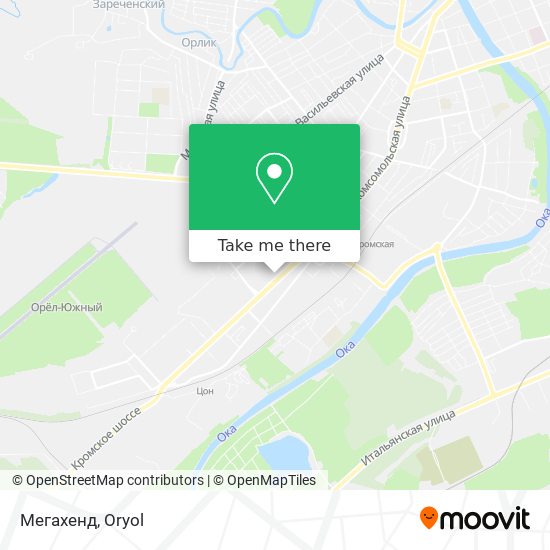 Мегахенд map
