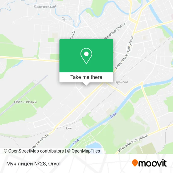 Муч лицей №28 map