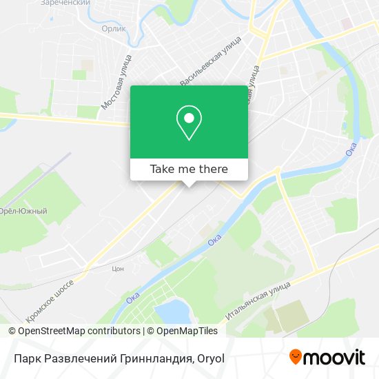 Парк Развлечений Гриннландия map