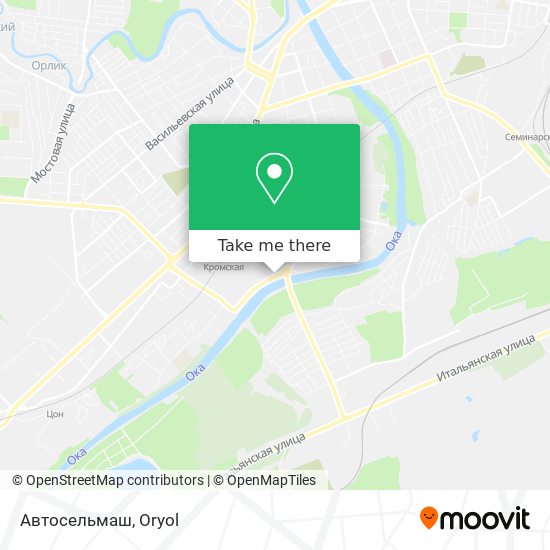 Автосельмаш map
