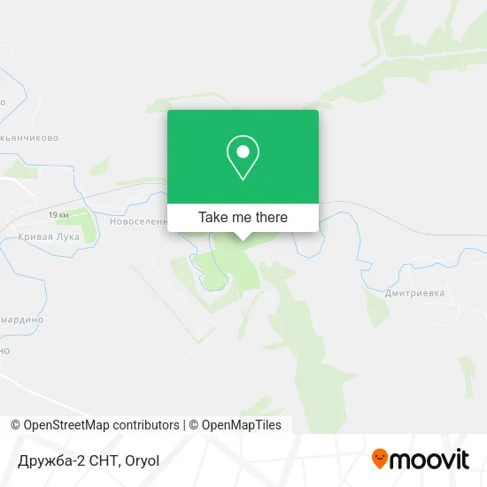 Дружба-2 СНТ map