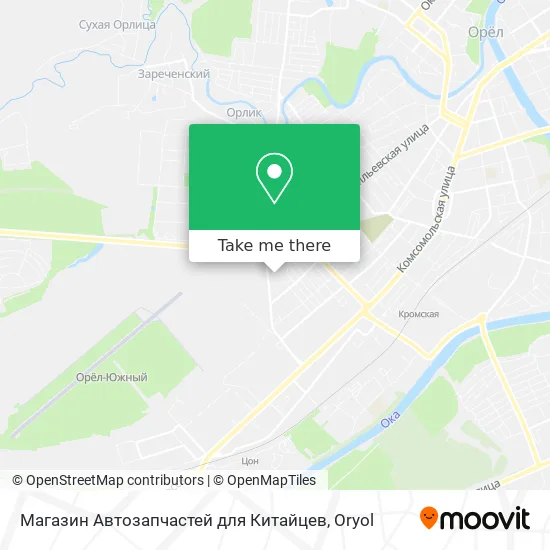 Магазин Автозапчастей для Китайцев map