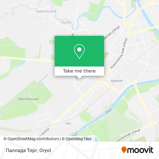 Паллада Торг map