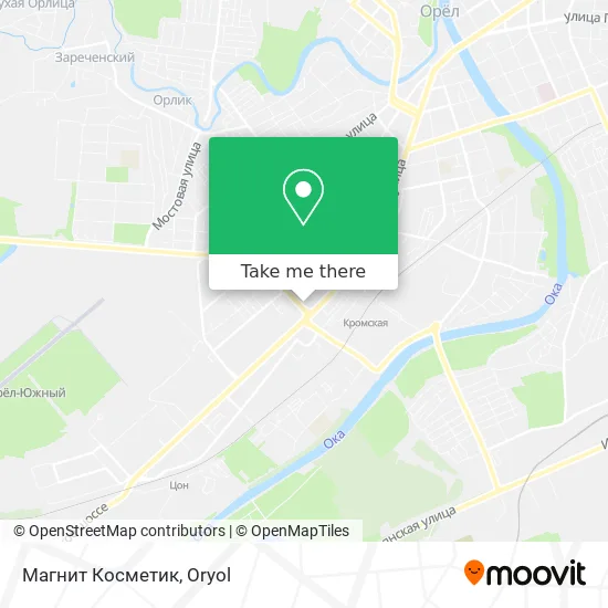 Магнит Косметик map