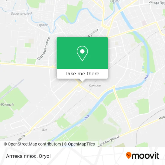 Аптека плюс map