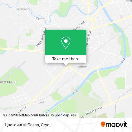Цветочный Базар map