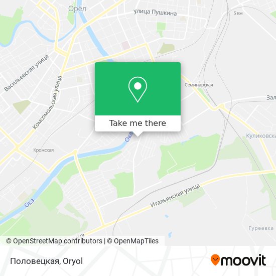 Половецкая map