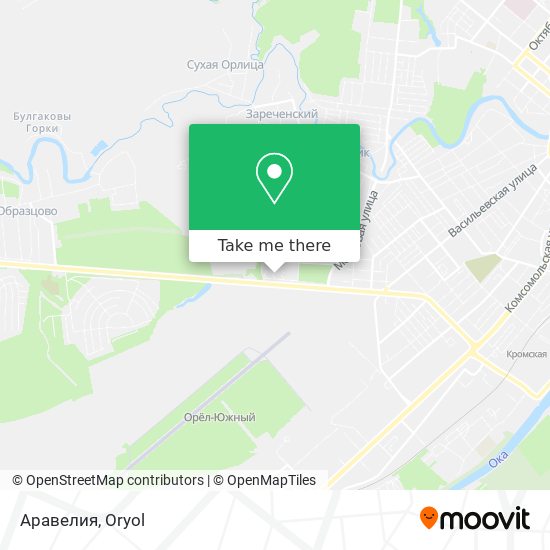 Аравелия map