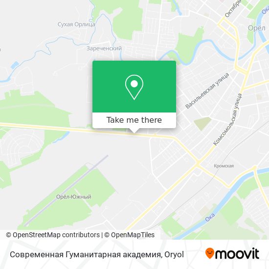 Современная Гуманитарная академия map