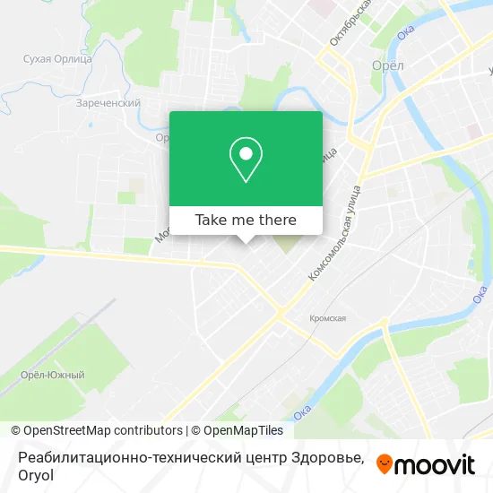 Реабилитационно-технический центр Здоровье map