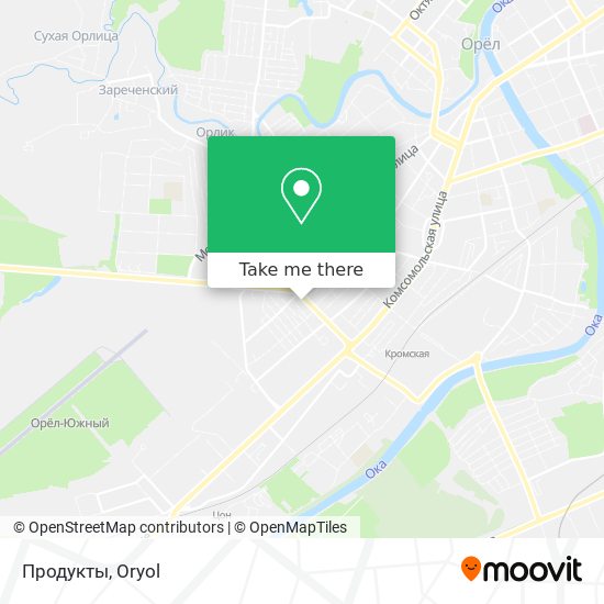 Продукты map