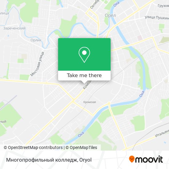 Многопрофильный колледж map