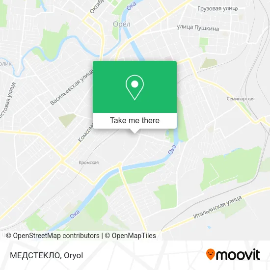 МЕДСТЕКЛО map