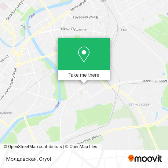 Молдавская map