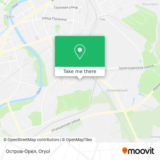 Остров-Орел map