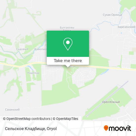 Сельское Кладбище map