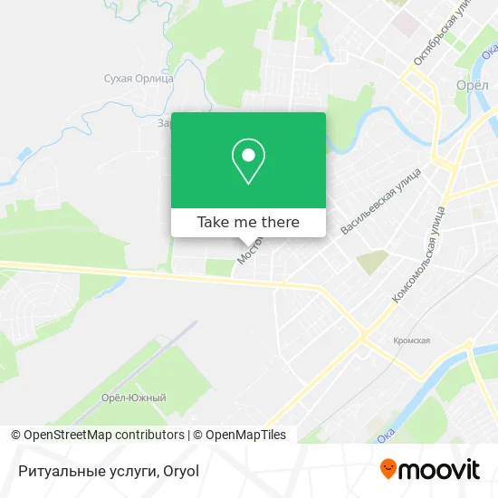 Ритуальные услуги map