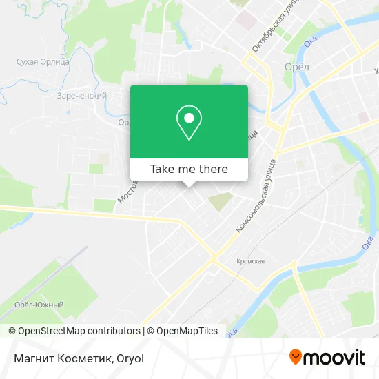 Магнит Косметик map