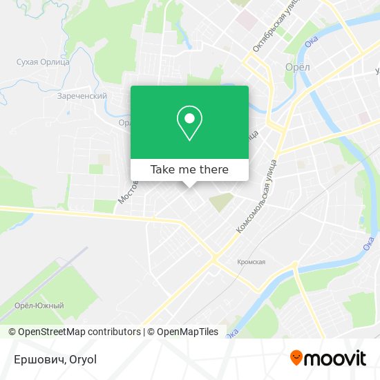 Ершович map