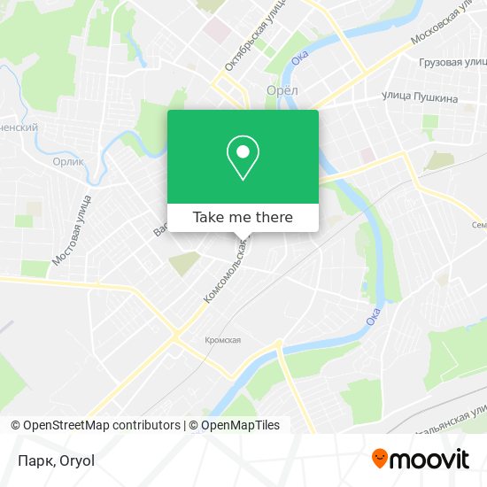 Парк map