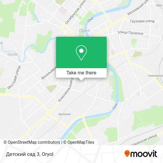 Детский сад 3 map