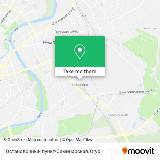 Остановочный пункт-Семинарская map