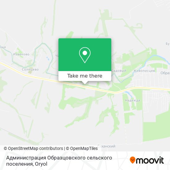 Администрация Образцовского сельского поселения map