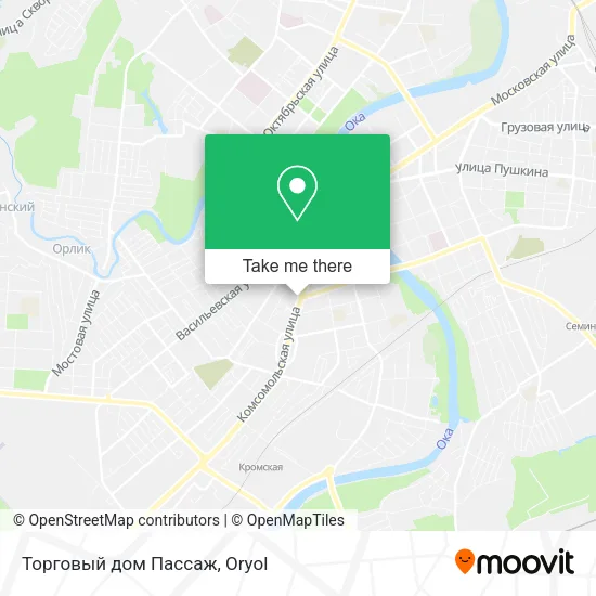 Торговый дом Пассаж map