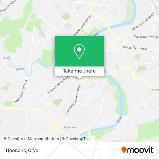 Прованс map