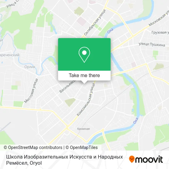 Школа Изобразительных Искусств и Народных Ремёсел map