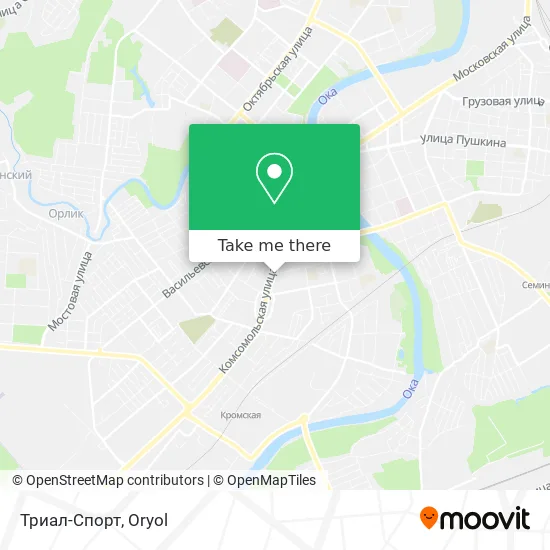 Триал-Спорт map