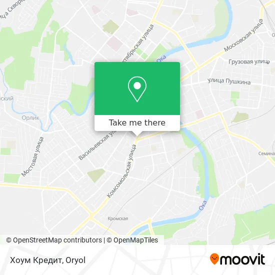 Хоум Кредит map