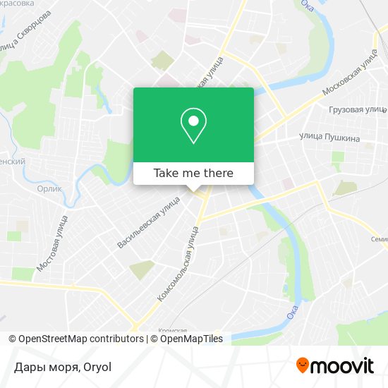 Дары моря map