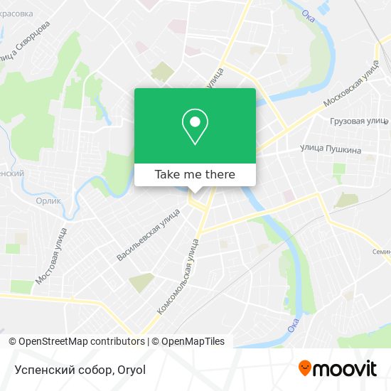 Успенский собор map