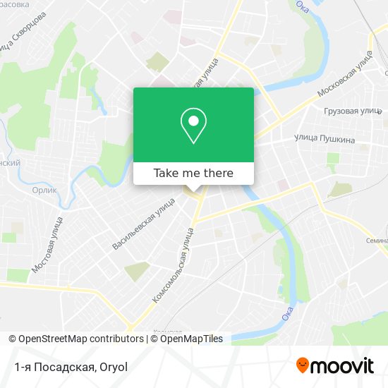 1-я Посадская map