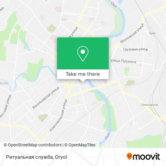 Ритуальная служба map