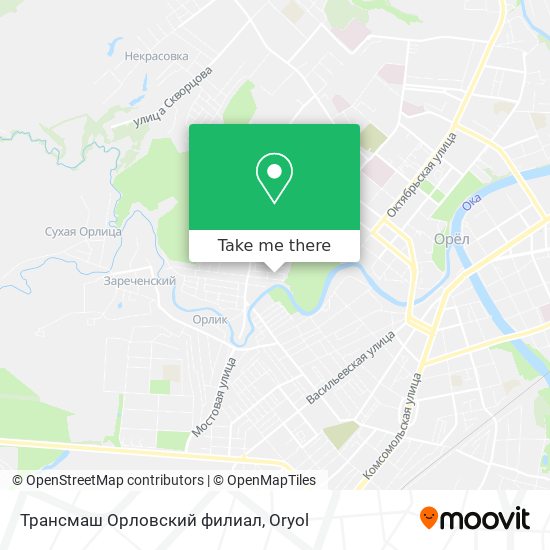 Трансмаш Орловский филиал map