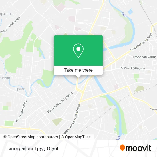Типография Труд map