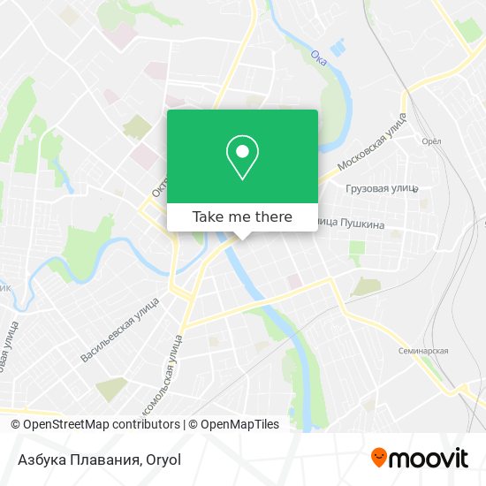 Азбука Плавания map