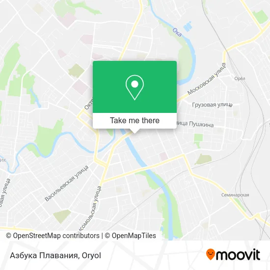Азбука Плавания map
