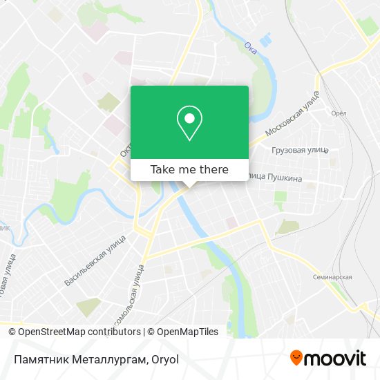 Памятник Металлургам map