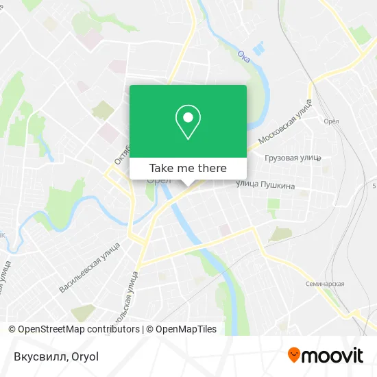 Вкусвилл map