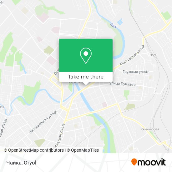 Чайка map