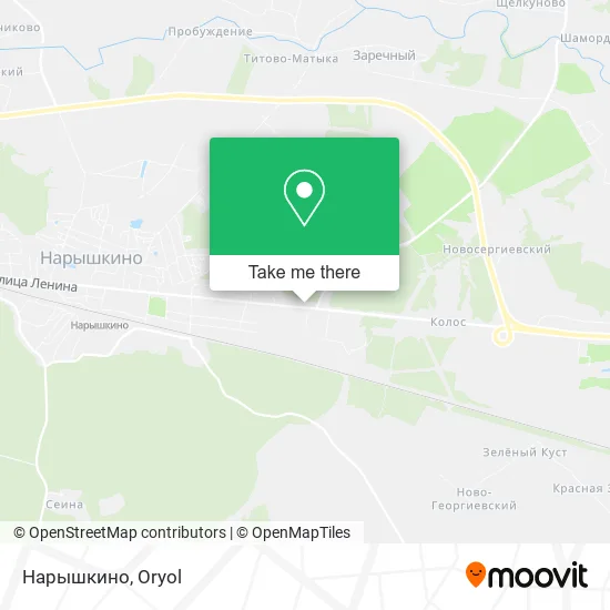 Нарышкино map
