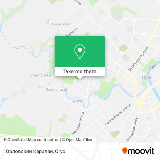 Орловский Каравай map