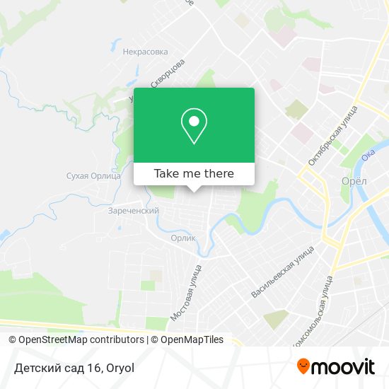 Детский сад 16 map
