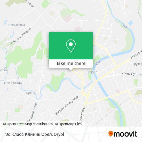 Эс Класс Клиник Орёл map
