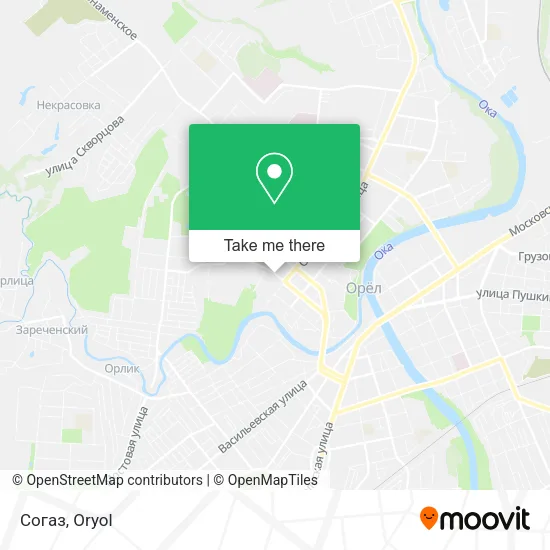 Согаз map